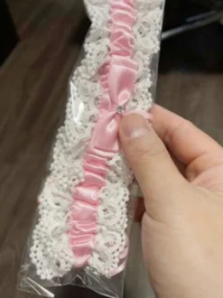 Accessoires De Mariée Jarretières De Mariage Dentelle Nœud Pour Femmes