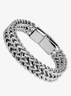 Accessoires Homme Chaînes Boyfriend Géométrique Géométrique Argent