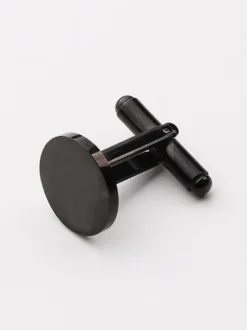 Accessoires Homme Classic Round Metallic Black