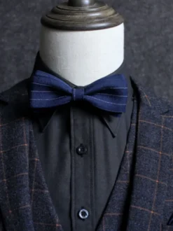 Accessoires Homme Classique Polyester Jacquard Bleu