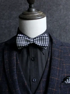 Accessoires Homme Classique Polyester Jacquard Bleu