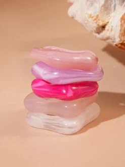 Bagues rondes style européen pour adultes bijoux décontractés au quotidien