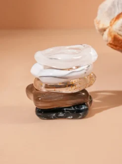 Bagues rondes style européen pour adultes bijoux décontractés au quotidien