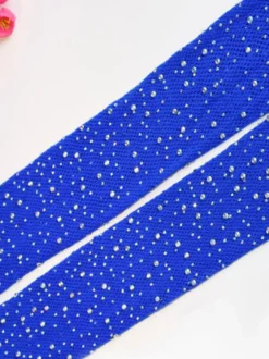 Bas Collants Femmes en Paillettes Transparentes Creusants Taille Haute Unicolore Sexy Bas Autofixants