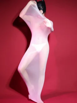 Bas de corps ultra-fins et brillants lingerie séduisante rouge 1 pièce sans couture