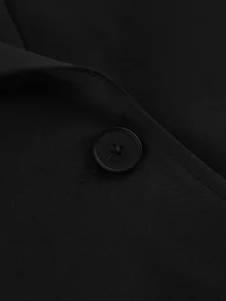 Blazer à bordure en dentelle et fermeture à un bouton pour femme 2026