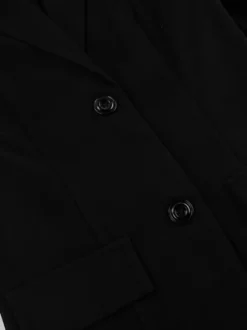 Blazer femme coupe sablier orné de dentelle - Veste de tailleur slim à manches évasées - Tenues chics streetwear et formelles 2026