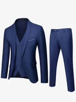 Blazers Vestes Costumes Décontractés Pour Hommes Chic Vert Chasseur Noir Cool Costumes Décontractés Pour Hommes