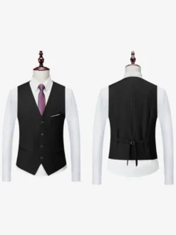 Blazers Vestes Costumes Décontractés Pour Hommes Chic Vert Chasseur Noir Cool Costumes Décontractés Pour Hommes