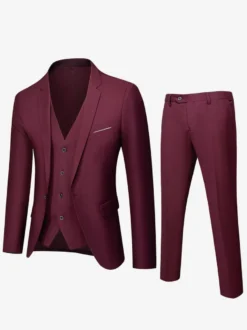 Blazers Vestes Costumes Décontractés Pour Hommes Chic Vert Chasseur Noir Cool Costumes Décontractés Pour Hommes