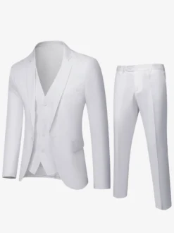 Blazers Vestes Costumes Décontractés Pour Hommes Chic Vert Chasseur Noir Cool Costumes Décontractés Pour Hommes