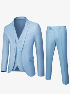 Blazers Vestes Costumes Décontractés Pour Hommes Chic Vert Chasseur Noir Cool Costumes Décontractés Pour Hommes