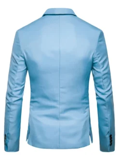 Blazers & Vestes Hommes Casual Costumes Casual Casual Kaki Jolie costumes décontractés