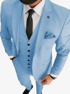 Blazers & Vestes Hommes Casual Costumes Plaid Business Décontracté Costume Pour Mariage Soirée