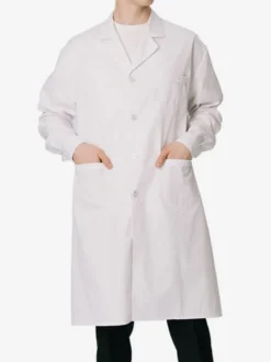 Blouse De Laboratoire Blouse De Médecin Blanc Étudiant Scientifique Unisexe