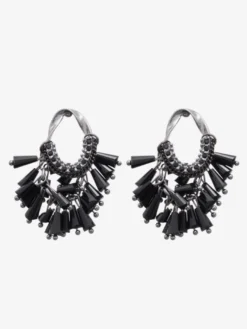 Boucles d'oreilles blanches pour adulte bijoux en cristal pour tous les jours.