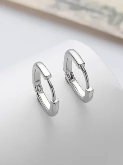 Boucles d'oreilles carrées en zircone pour femmes 2026