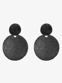 Boucles d'oreilles à disque en métal pour femmes 2026
