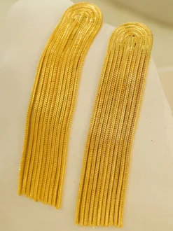 Boucles d'oreilles dorées pour adulte style vintage décontracté bijoux de tous les jours