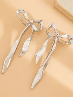 Boucles d'oreilles dorées pour adulte style western décontracté motif papillon bijoux géométriques