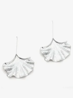 Boucles d'oreilles en alliage de feuille de ginkgo pour femmes 2026