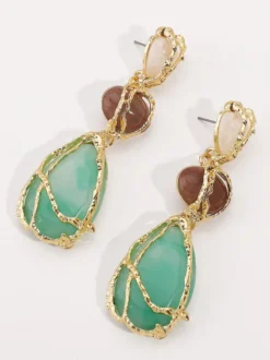Boucles d'oreilles en forme de larme en acrylique pour femmes 2026