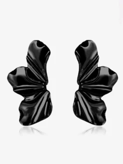 Boucles d'oreilles en forme de fleur irrégulière pour femmes 2026