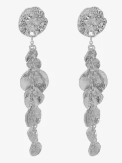 Boucles d'oreilles pendantes longues en métal pour femmes 2026