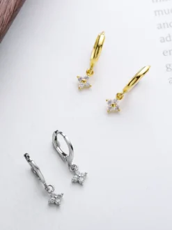 Boucles d'oreilles petites fleurs pour femmes 2026