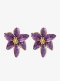 Boucles d'oreilles vintage en émail coloré pour femmes 2026