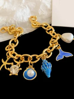 Bracelet style européen irrégulier pour un usage quotidien et décontracté - Bijou pour adulte et fille