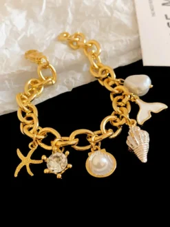 Bracelet style européen irrégulier pour un usage quotidien et décontracté - Bijou pour adulte et fille