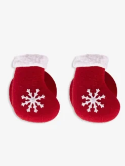 Cache-Tétons Rouges Sexy À Costume Lingerie De Noël Pour Les Vacances
