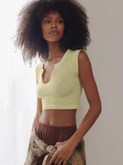 Camisole gris clair à col en U pour femmes sexy Camis