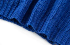 Cardigan Homme Pulls Simple Manches Longues Bleu