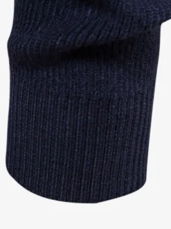 Cardigan Pour Hommes Pulls Confortables Manches Longues Marine Foncé Veste