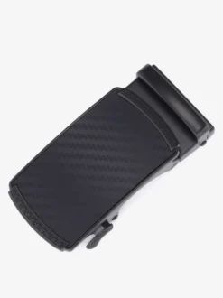 Ceinture En Cuir Pu À Carreaux Pour Hommes À La Mode