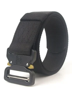 Ceinture Homme Nylon Ceinture Décontractée Quotidienne Vert Chasseur
