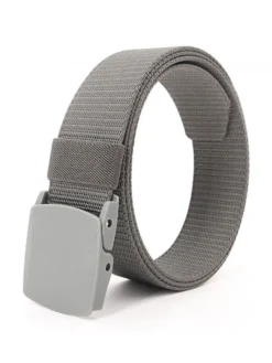 Ceinture Hommes Chic En Toile Bleu