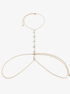 Chaîne de poitrine Perle accessoires Bijoux pour femmes
