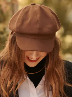 Chapeaux Casquette Femme Unicolore