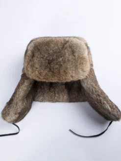 Chapeaux Fourrée Homme Moderne Hiver Cadeau Noël