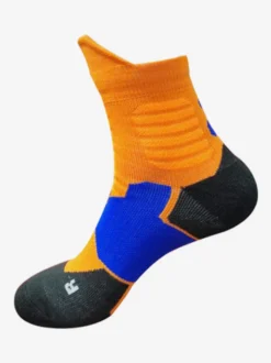 Chaussettes De Sport Épaisses Basket-Ball Sport Entraînement Blanches Respirantes Lot De 3 Paires Adultes Enfants