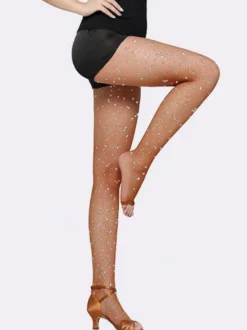 Collants Fenforcé Comfortable en Paillettes Unicolore Femmes Collants Lingeries Sexy Femmes