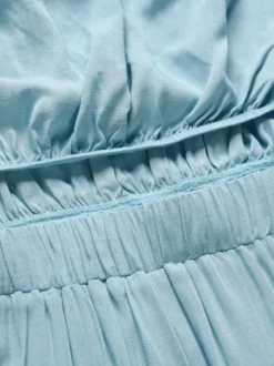Combinaisons Longs Femme avec Epaule Dénudée Coupe Cintrée à Lacets Unicolore