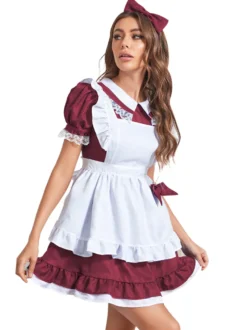 Costume De Femme De Chambre Robe Pour Femme Déguisement Sexy Servante