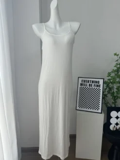 Ensemble coordonné 3 pièces en maille : robe maxi cardigan long et robe nuisette pour femme (collection 2026)