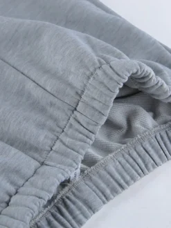 Ensemble de survêtement : haut court à capuche pantalon large vêtement d'intérieur doux pour femme