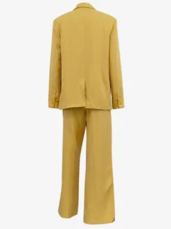 Ensemble 2 pièces jaune costume oversize et pantalon large pour l'automne 2026