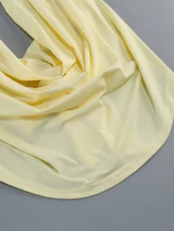 Ensembles deux pièces jupe et mini-robes jaunes décontractées à col bénitier sans manches